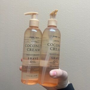 2X Pink Sky Coconut Cream Shave Oil 7.7 floz